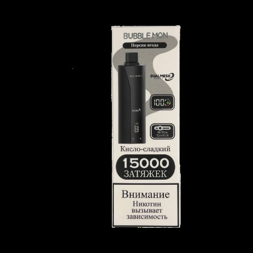 Bubble Mon Booster P-15000 Персик Ягода