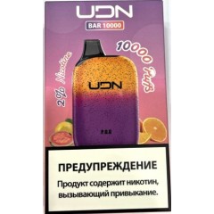 Электронная сигарета UDN BAR 10000 P.O.G. (УДН Бар Маракуйя Апельсин Гуава)