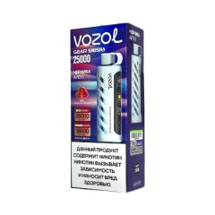 Электронная сигарета Vozol Gear Shisha 25000 затяжек - Черника арбуз