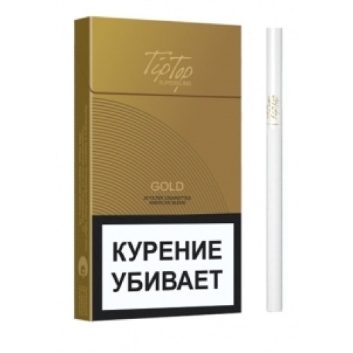 Сигареты Тип Топ Голд Ультраслимс (Tip Top Gold Ultraslims 5.4/100)