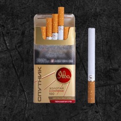 Сигареты Ява 100 Золотая Классическая (Спутник)