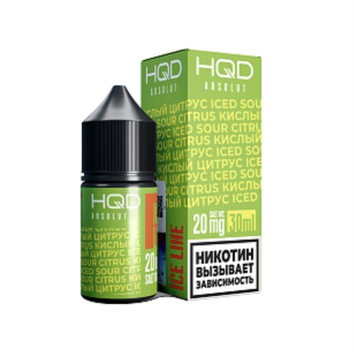 Жидкость HQD ABSOLUT ICE LINE Iced sour citrus / Холодные кислые цитрусы